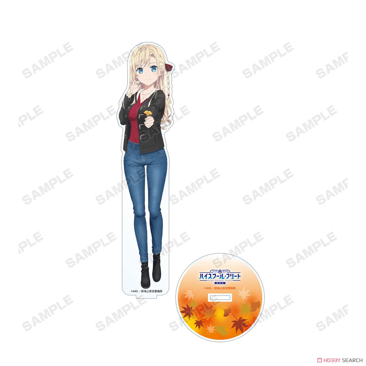 描き下ろしイラスト ヴィルヘルミーナ 紅葉狩りver. BIGアクリルスタンド 3