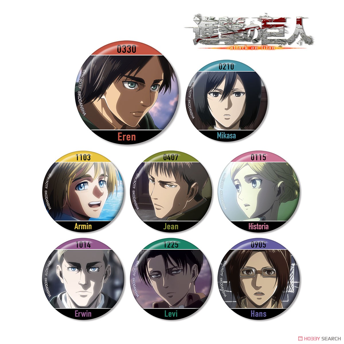 トレーディング缶バッジ vol.3(単位/BOX) 2