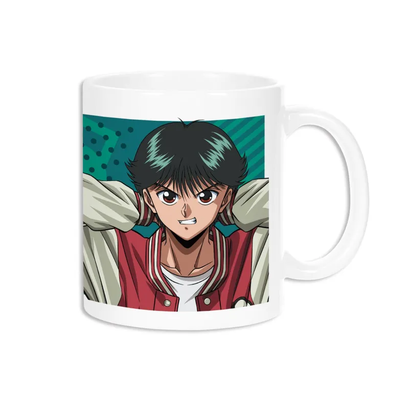 描き下ろしイラスト 浦飯幽助 90’sカジュアルver. マグカップ