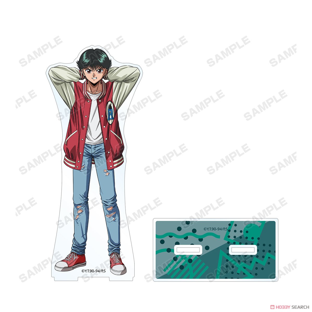 描き下ろしイラスト 浦飯幽助 90’sカジュアルver. BIGアクリルスタンド 3
