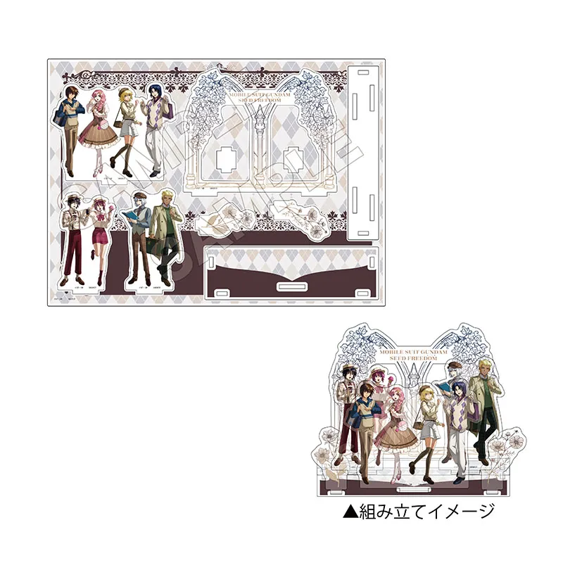 機動戦士ガンダムSEED FREEDOM preppy style アクリルスタンドジオラマ