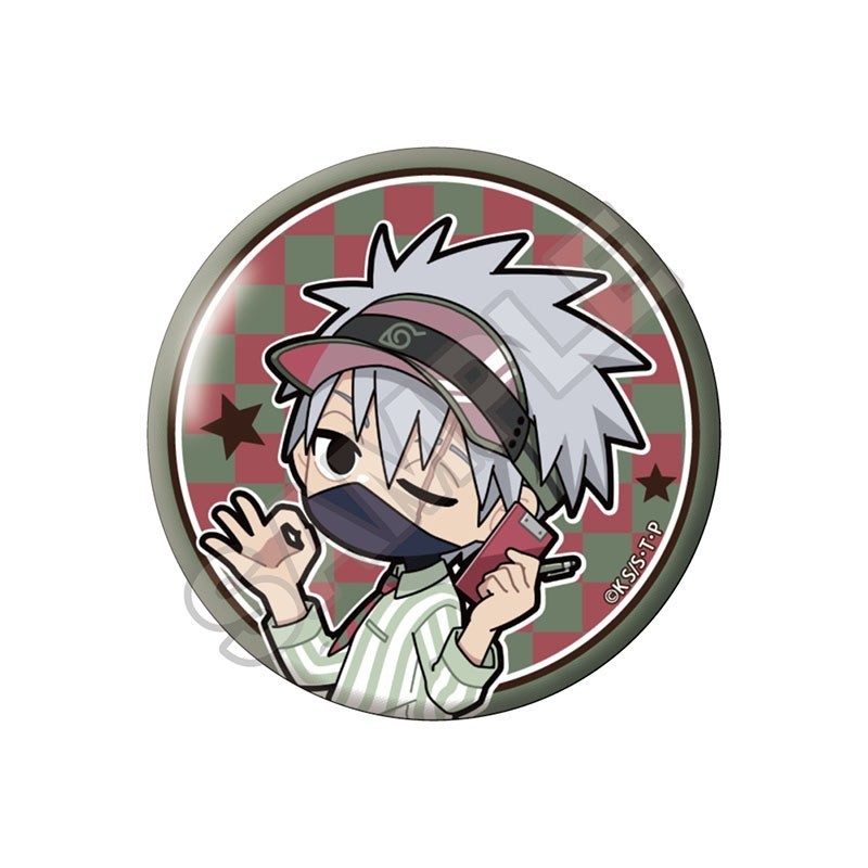 NARUTO-ナルト- 疾風伝 アメリカンダイナー 缶バッジ ※1BOX=6入 6
