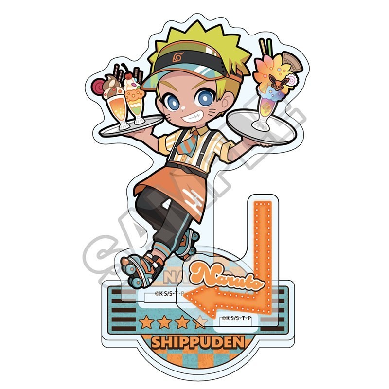 NARUTO-ナルト- 疾風伝 アメリカンダイナー アクリルスタンドJr. うずまきナルト 3