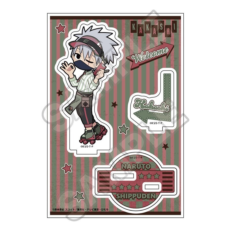 NARUTO-ナルト- 疾風伝 アメリカンダイナー アクリルスタンドJr. はたけカカシ 2