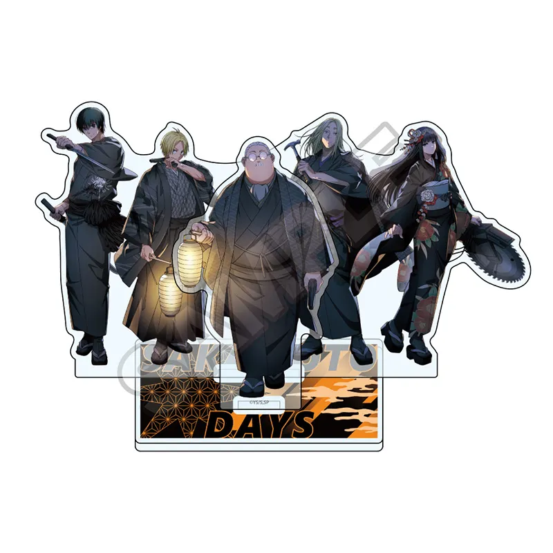 SAKAMOTO DAYS 黒着物 アクリルスタンドジオラマ