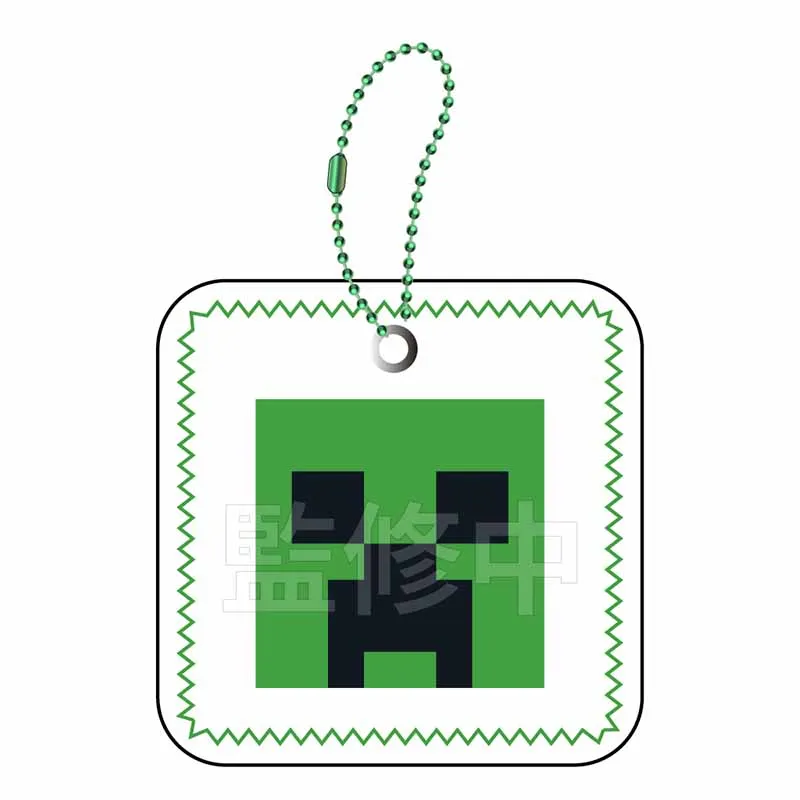 マインクラフト むにぺちょ スクィーズキーホルダー クリーパー