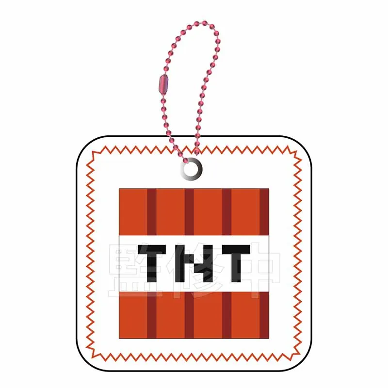 マインクラフト むにぺちょ スクィーズキーホルダー TNT
