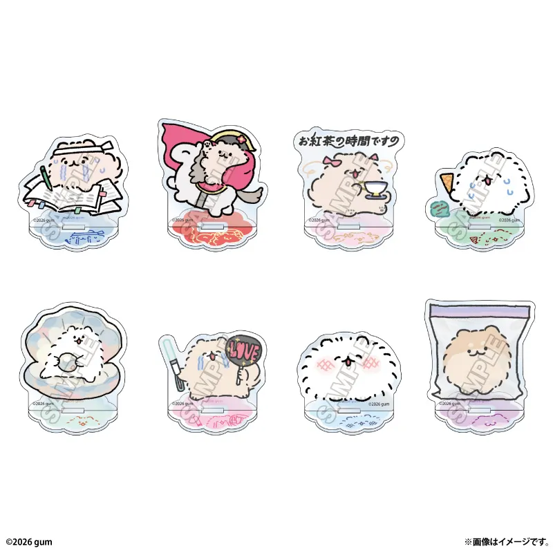 ポメトーン アクリルスタンドmini ※1BOX=8入