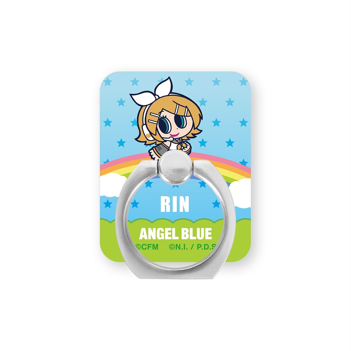 ANGEL BLUEコラボ 描き起こし 鏡音リン アクリルスマホリング 2