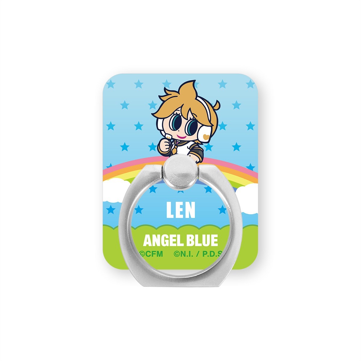 ANGEL BLUEコラボ 描き起こし 鏡音レン アクリルスマホリング 2