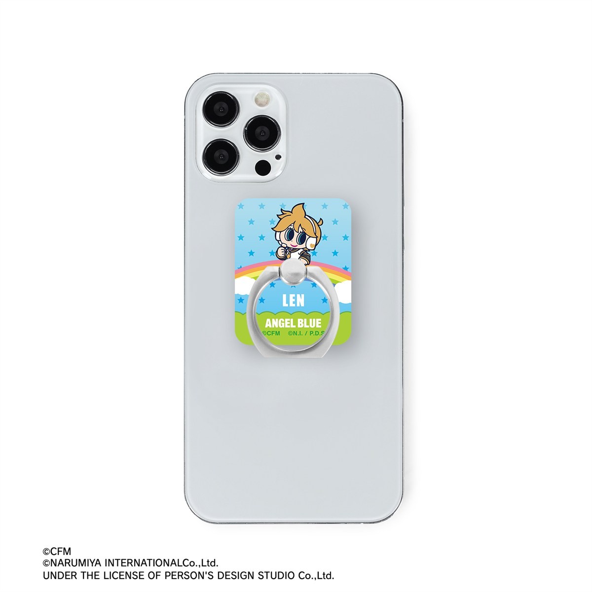 ANGEL BLUEコラボ 描き起こし 鏡音レン アクリルスマホリング 6