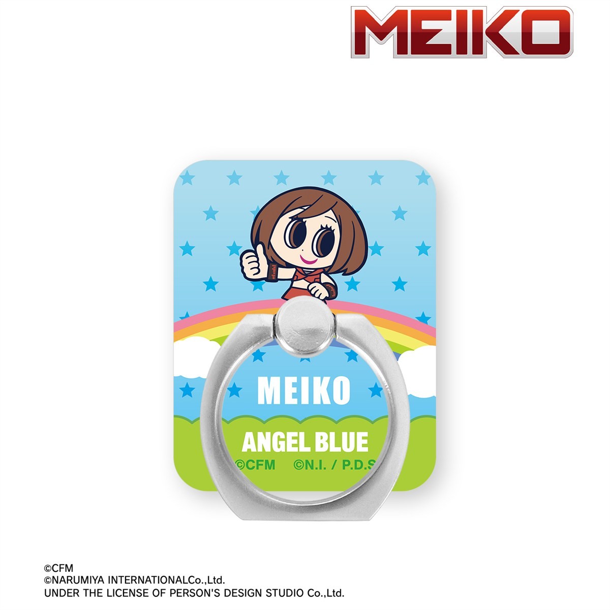 ANGEL BLUEコラボ 描き起こし MEIKO アクリルスマホリング 3