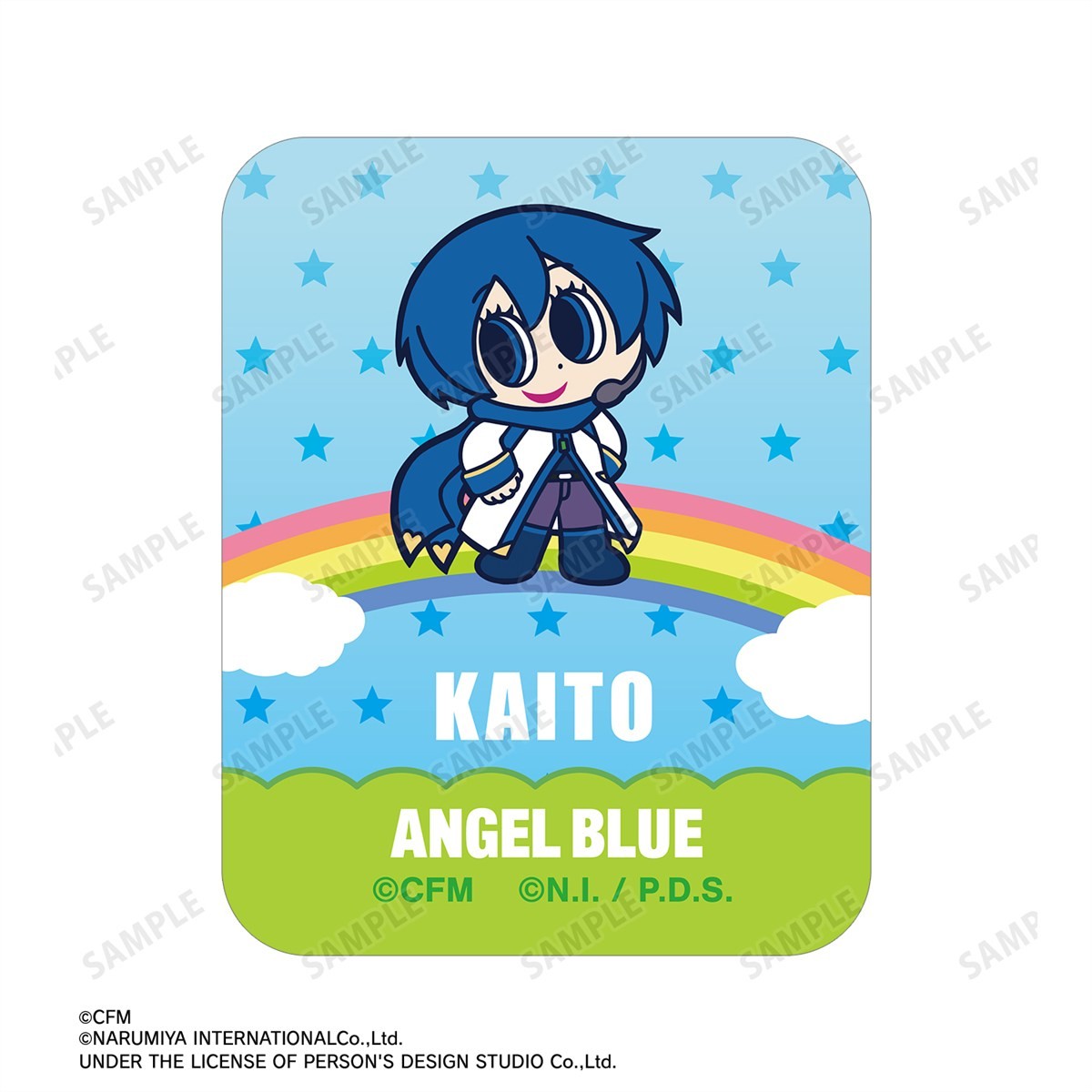ANGEL BLUEコラボ 描き起こし KAITO アクリルスマホリング 4