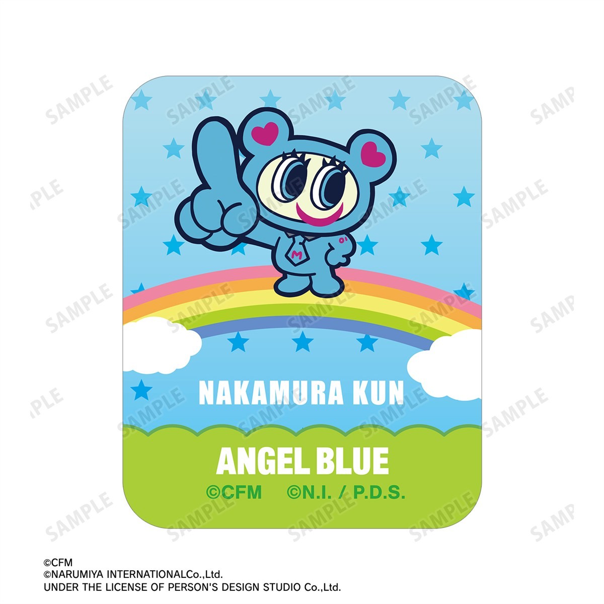 ANGEL BLUEコラボ 描き起こし ナカムラくん アクリルスマホリング 4