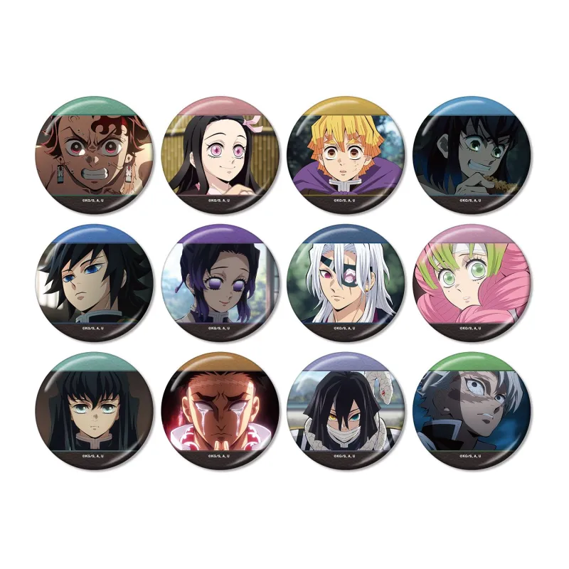 トレーディング場面写メタリック缶バッジ(単位/BOX)