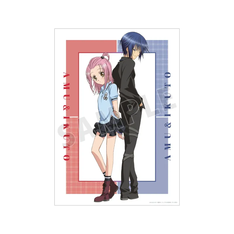 日奈森 あむ&月詠 イクト A3マット加工ポスター