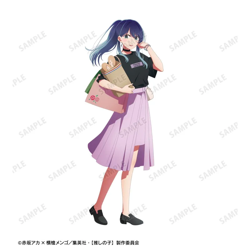 【推しの子】描き下ろし 黒川あかね ショッピングver. 着用BIGシルエットTシャツユニセックス(サイズ/S)
