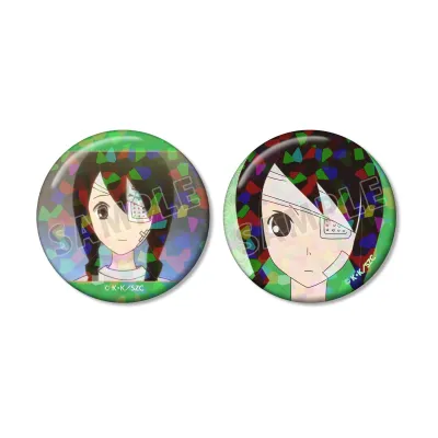 小節 あびる ホログラム缶バッジ2個セット
