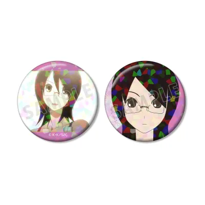 藤吉 晴美 ホログラム缶バッジ2個セット