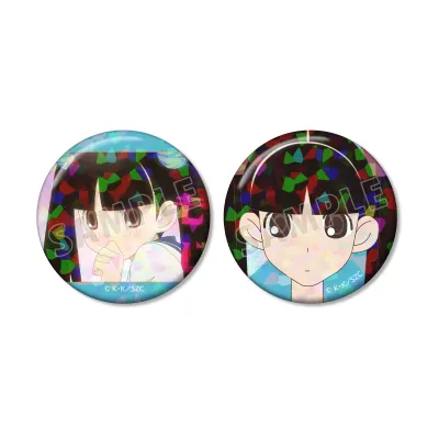 音無 芽留 ホログラム缶バッジ2個セット