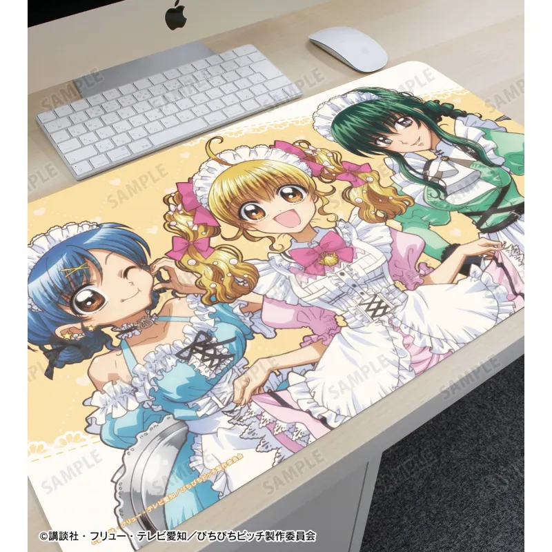 描き下ろし 集合 メイドver. マルチデスクマット