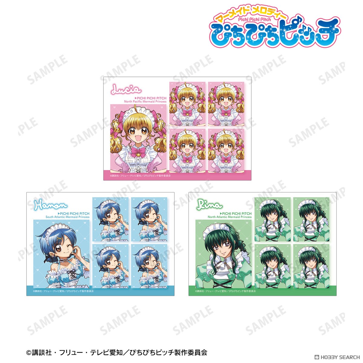 描き下ろし メイドver. プリントシール風ブロマイド3枚セット 2