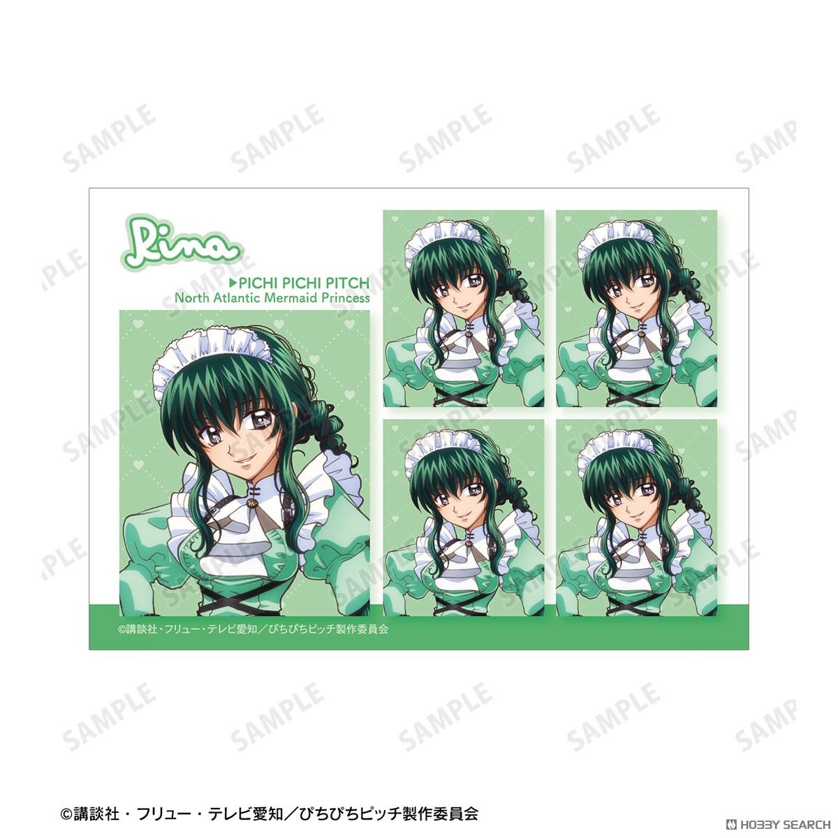 描き下ろし メイドver. プリントシール風ブロマイド3枚セット 5