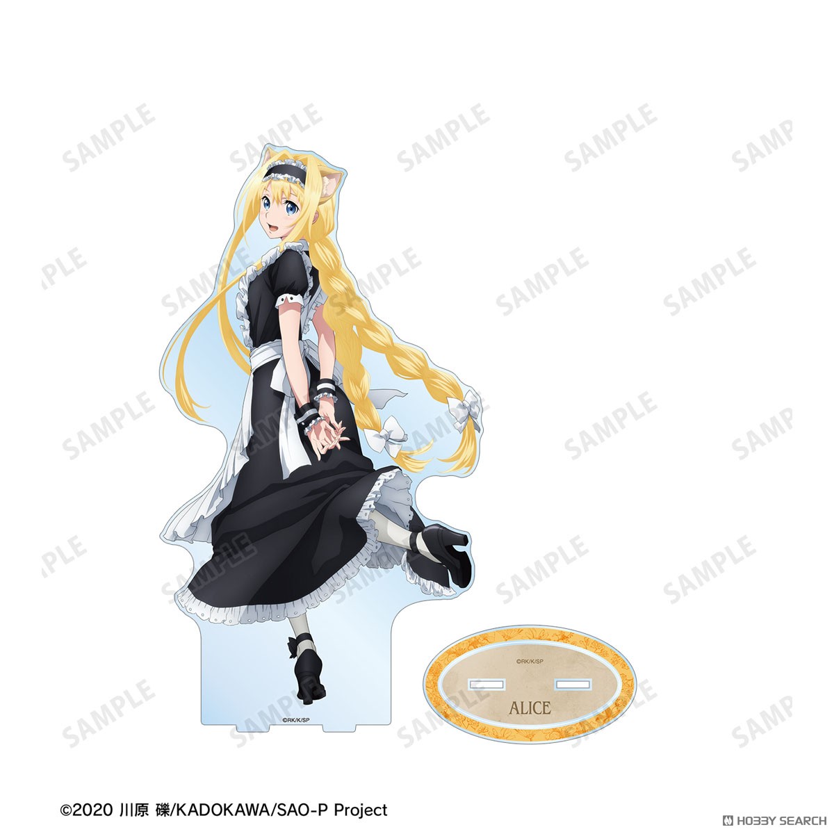 描き下ろし アリス 猫耳執事・メイドver. 特大アクリルスタンド 3