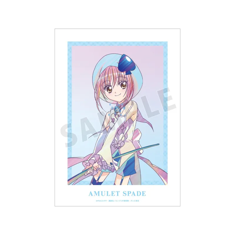 アミュレットスペード Ani-Art clear label A3マット加工ポスター