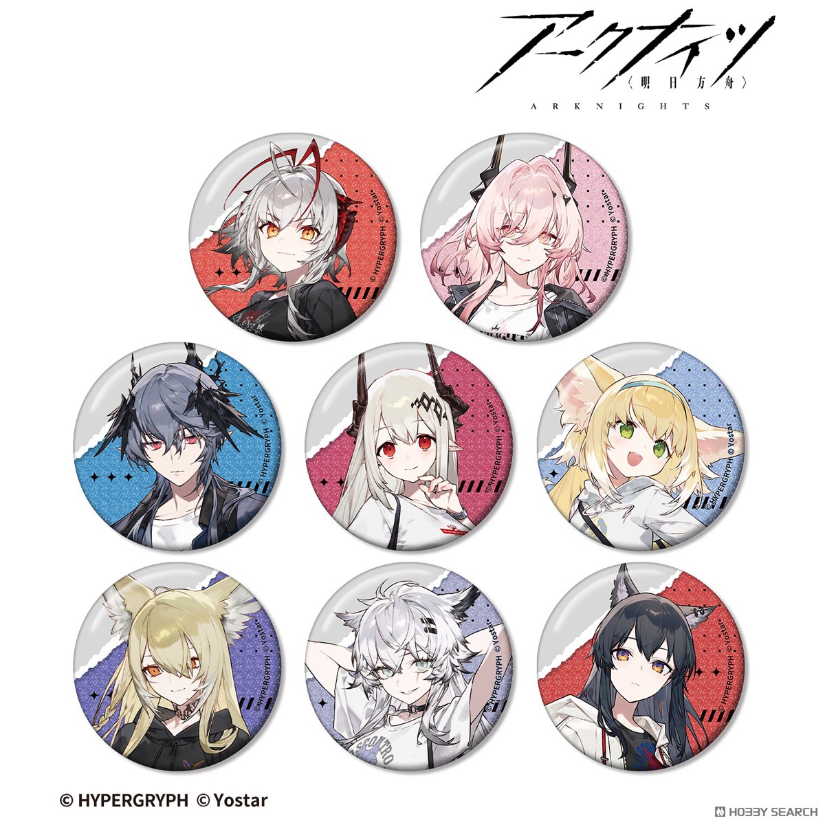 アークナイツ ショッピングver. トレーディンググリッター缶バッジ vol.2 2