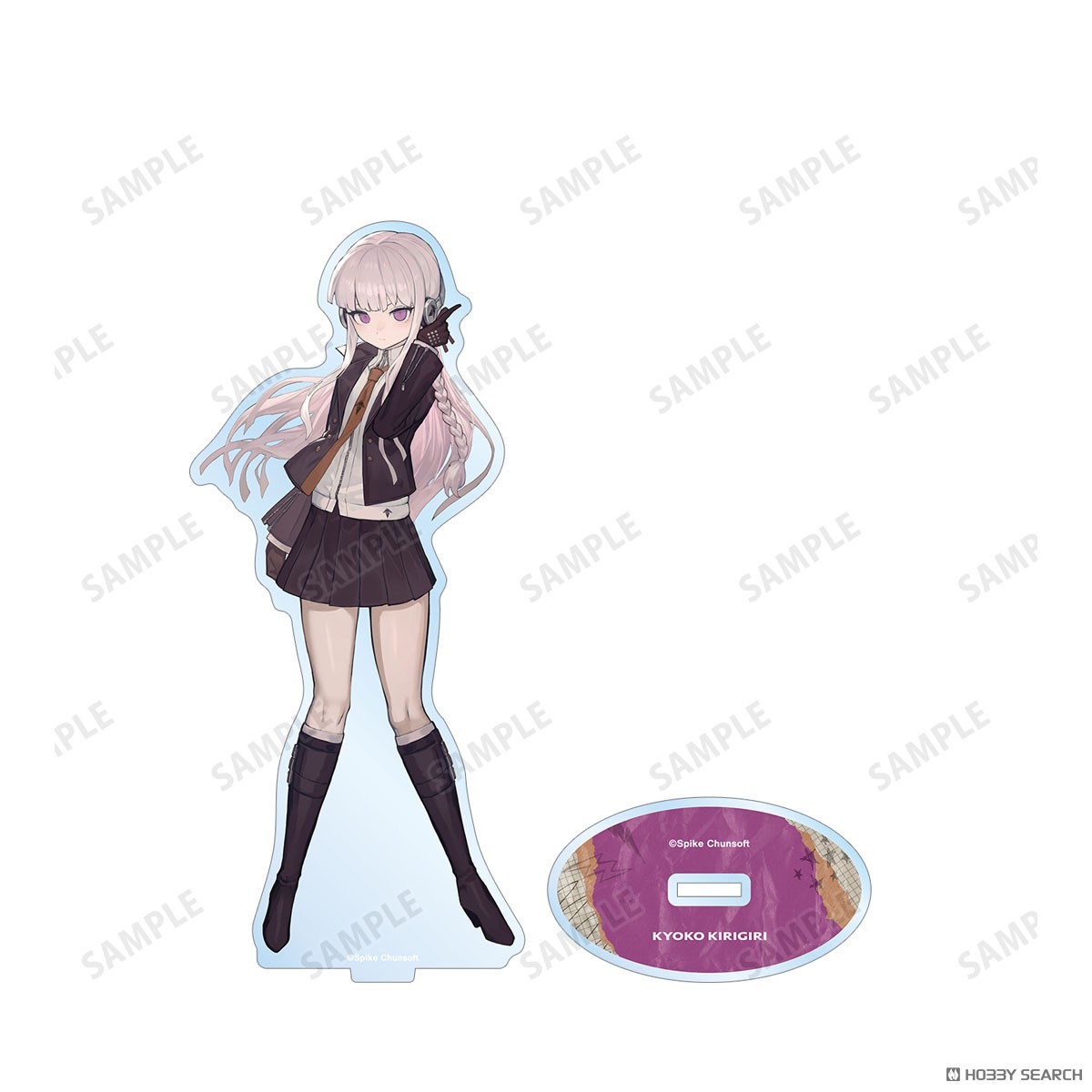 lackさんイラスト 霧切 響子 ヘッドフォンver. BIGアクリルスタンド 4