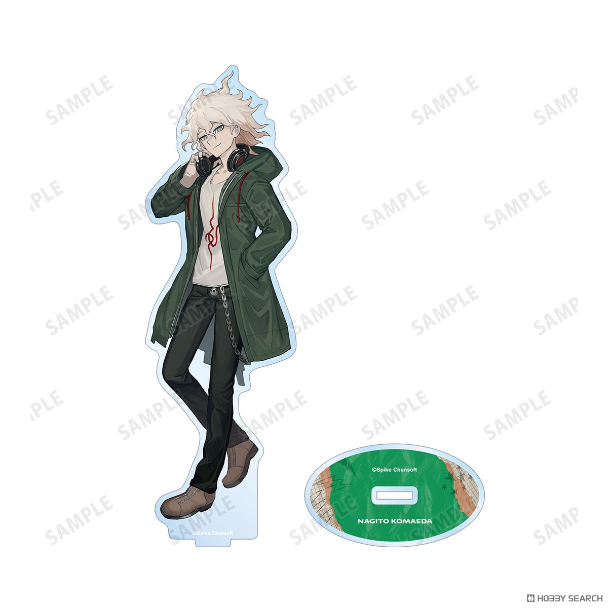 lackさんイラスト 狛枝 凪斗 ヘッドフォンver. BIGアクリルスタンド 4