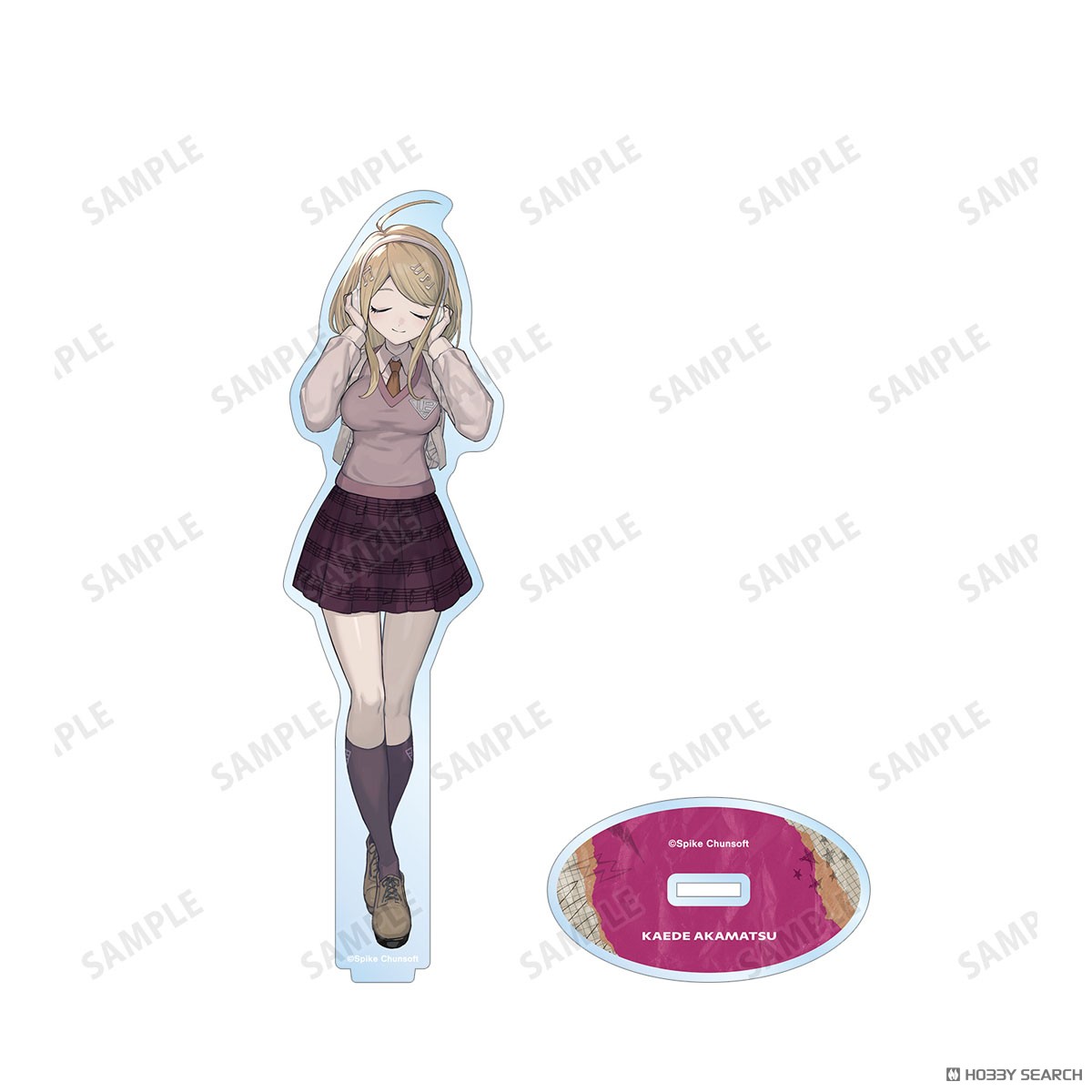 lackさんイラスト 赤松 楓 ヘッドフォンver. BIGアクリルスタンド 4