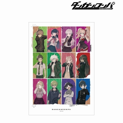 lackさんイラスト 集合 ヘッドフォンver. A3マット加工ポスター 2