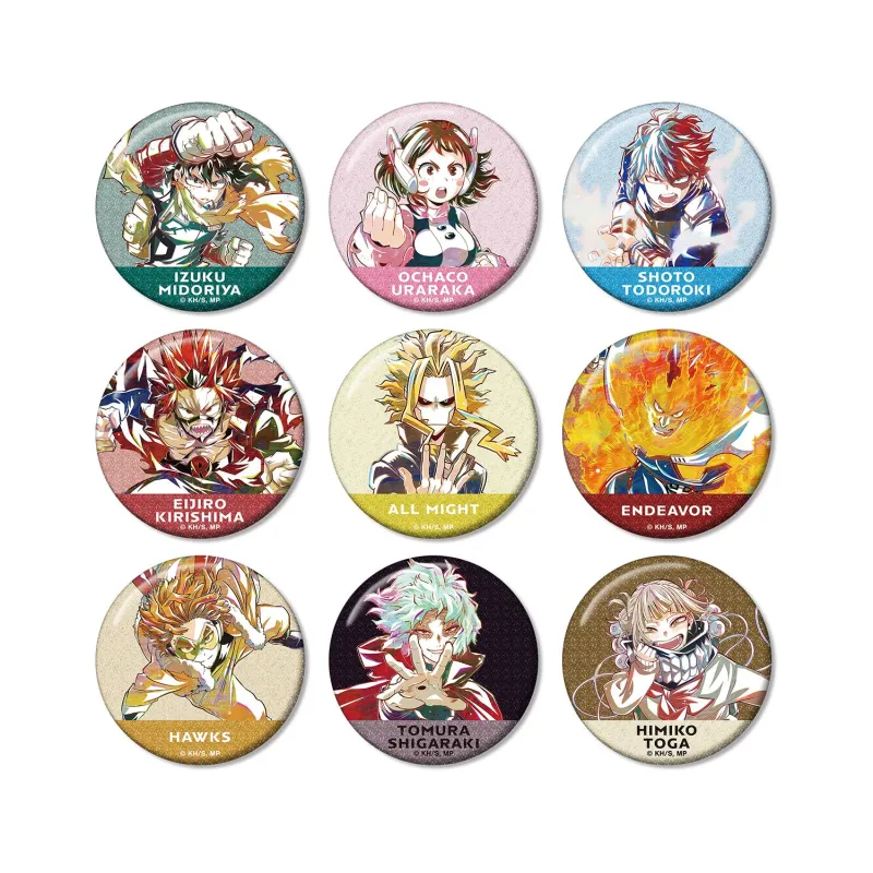 トレーディング Ani-Art 第8弾 グリッター缶バッジ ver.A(単位/BOX)