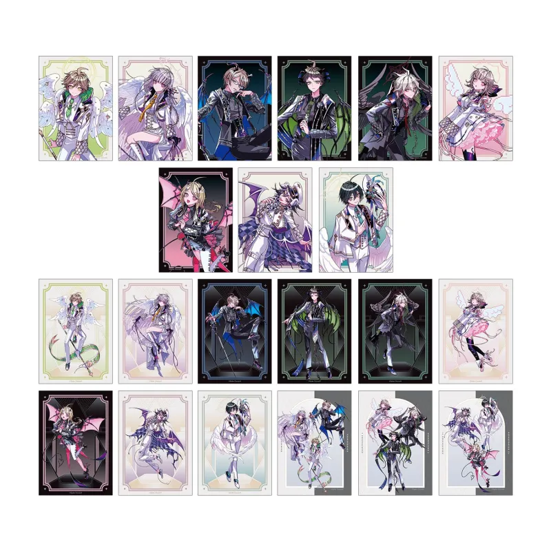 めつぶしあんこさんイラスト 天使と悪魔ver. トレーディングブロマイド(単位/BOX)