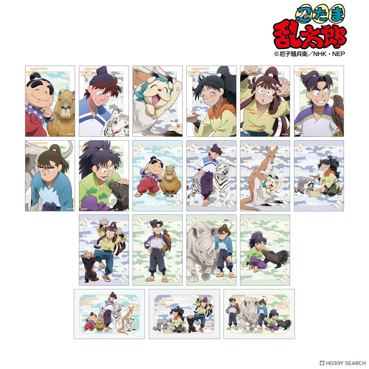 描き下ろし みんなで飼育実習の段ver. トレーディングブロマイド ver.B(単位/単品)