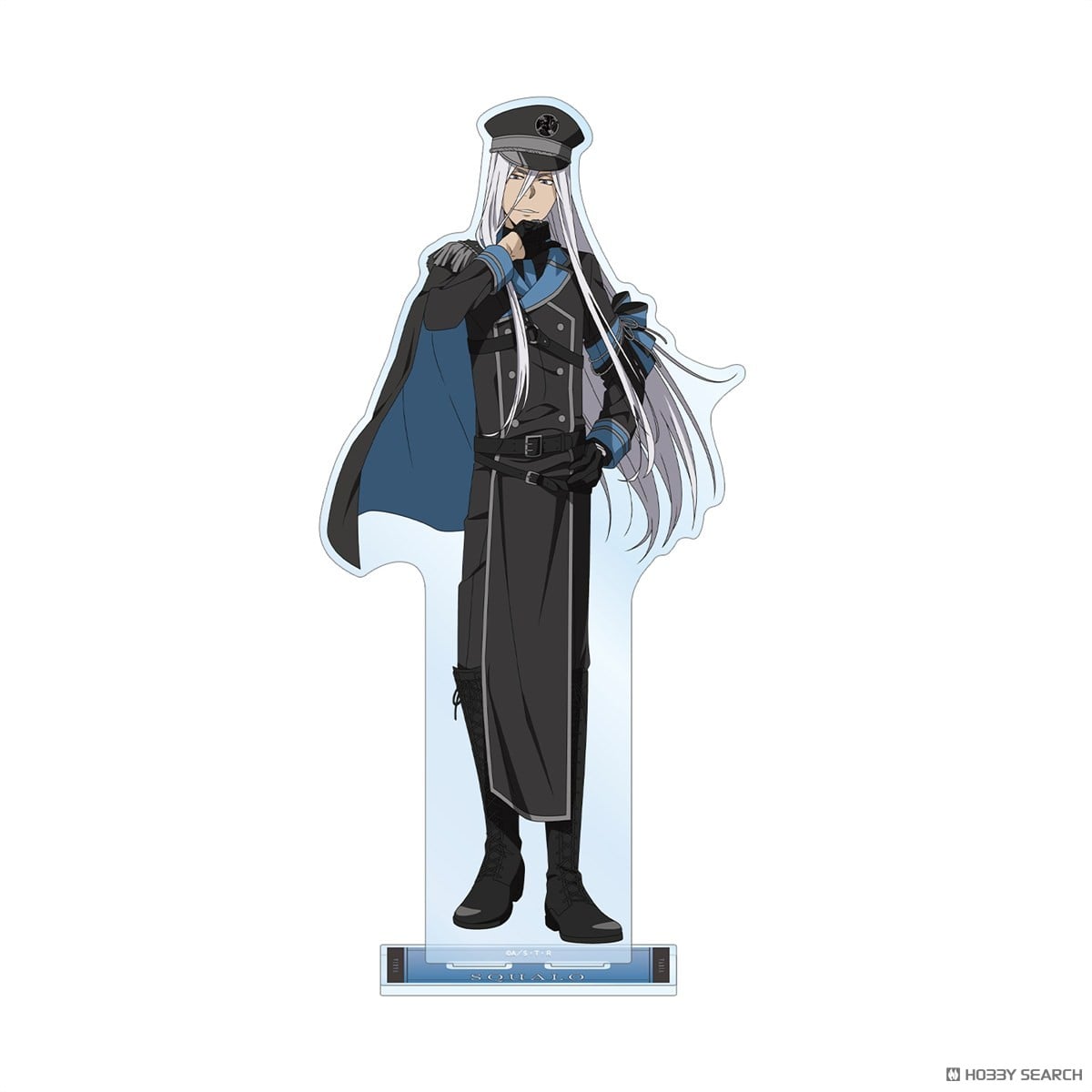 描き下ろし スペルビ・スクアーロ（10年後） ブラックミリタリーver. 特大アクリルスタンド 2