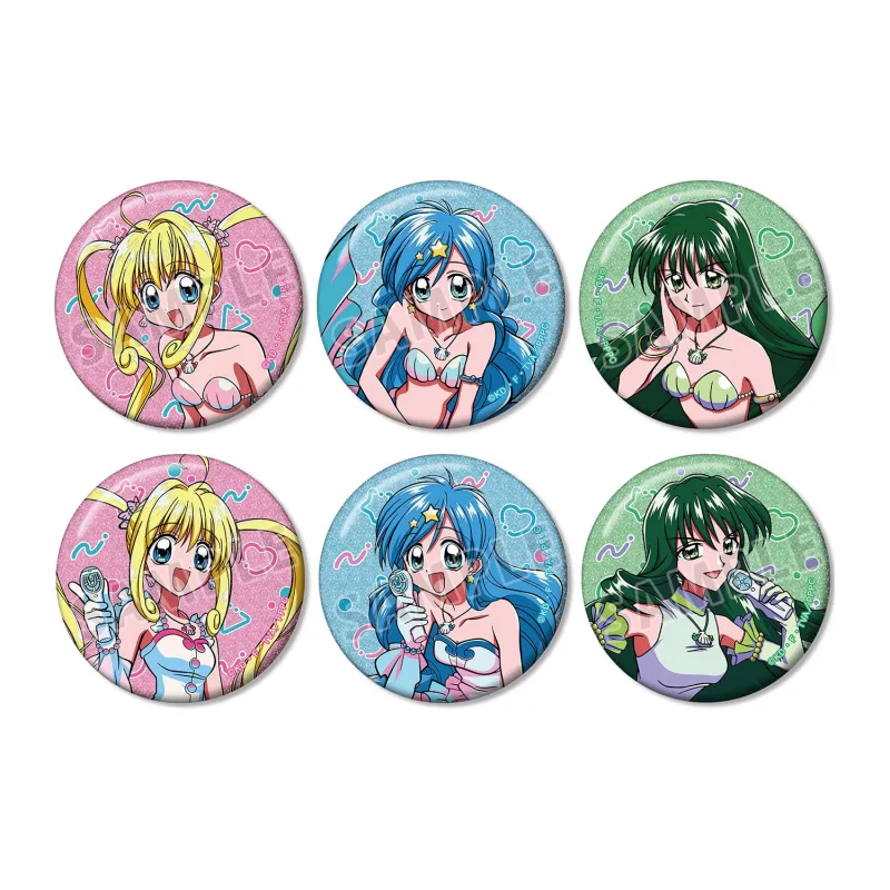 トレーディンググリッター缶バッジ(単位/BOX)