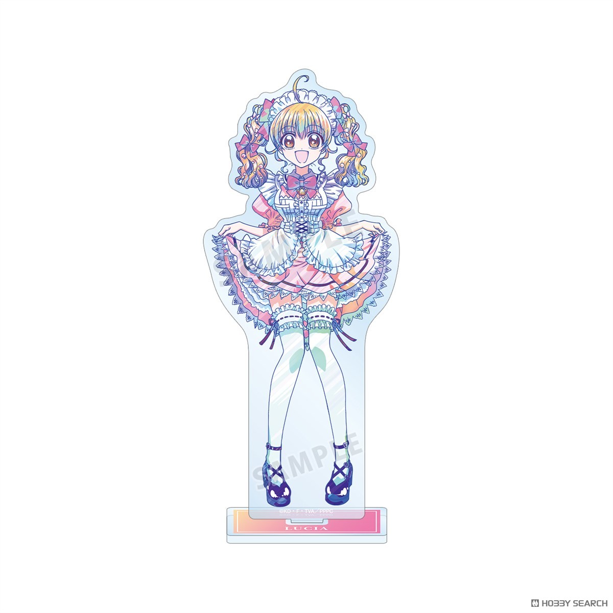 描き下ろし 七海 るちあ メイドver. Ani-Art clear label BIGアクリルスタンド 2