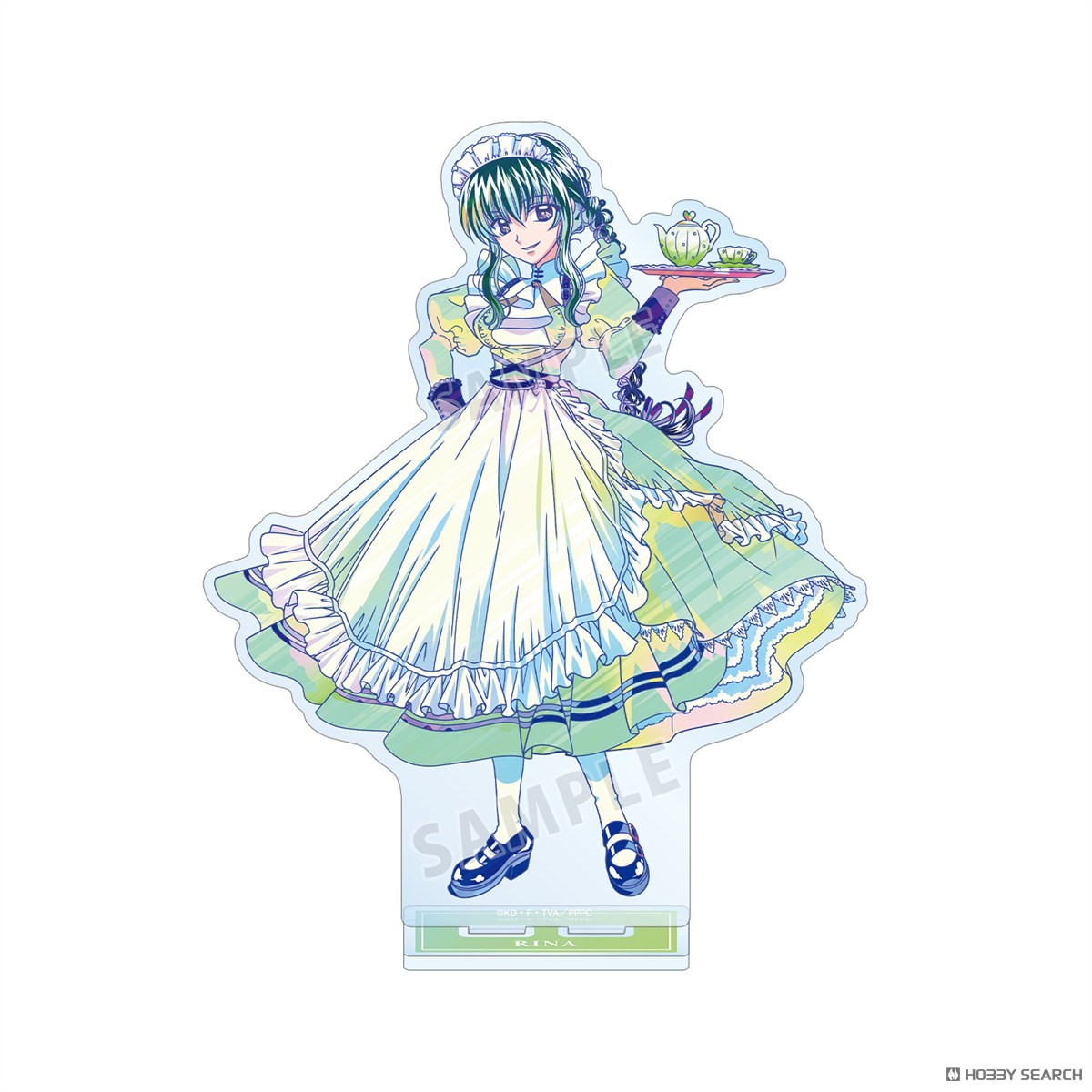 描き下ろし 洞院 リナ メイドver. Ani-Art clear label BIGアクリルスタンド 2