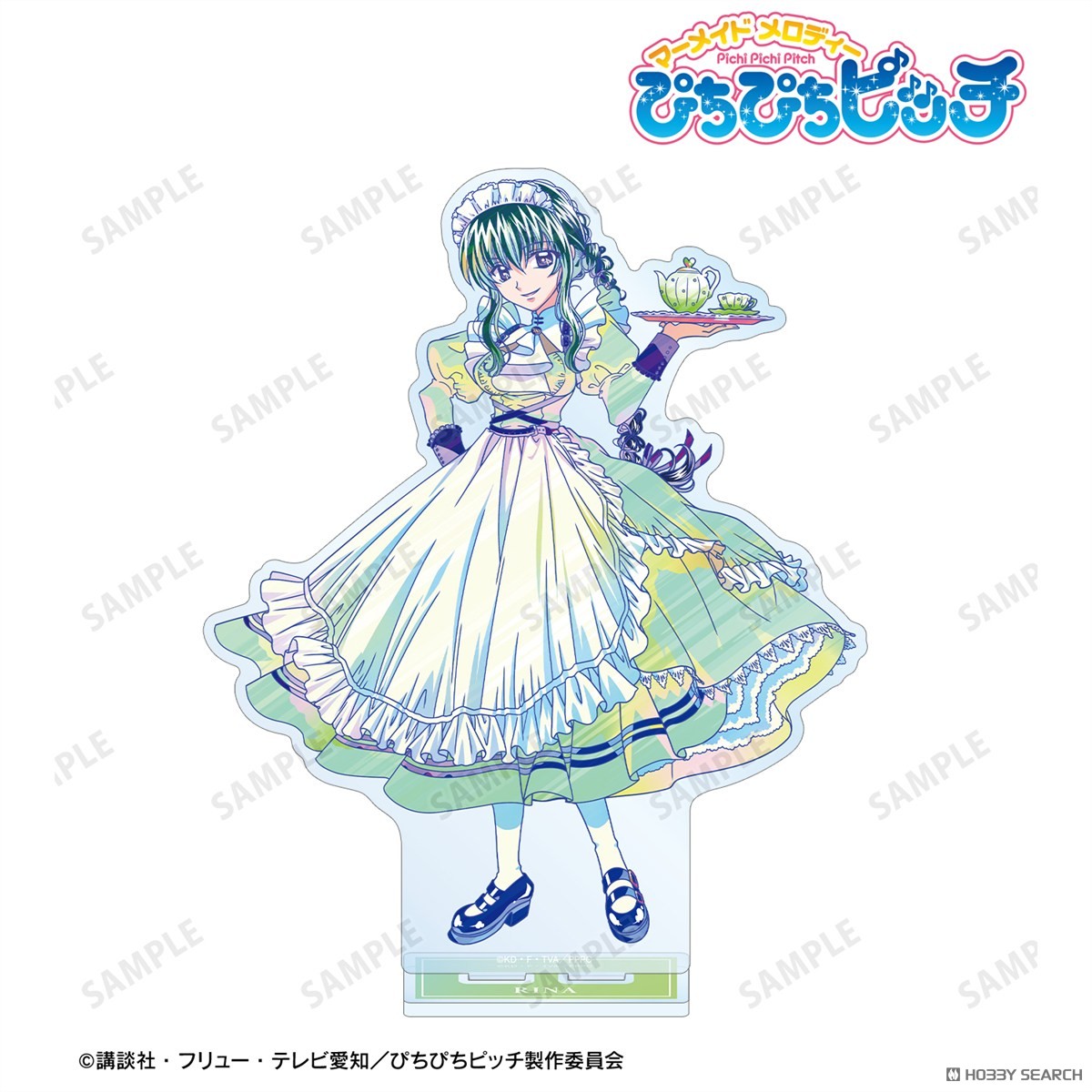 描き下ろし 洞院 リナ メイドver. Ani-Art clear label BIGアクリルスタンド 3