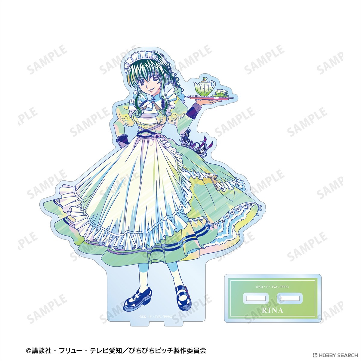 描き下ろし 洞院 リナ メイドver. Ani-Art clear label BIGアクリルスタンド 4