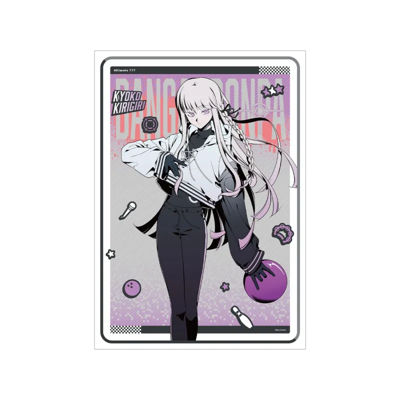 しづさんイラスト 霧切響子 スポーティルックver. A3マット加工ポスター