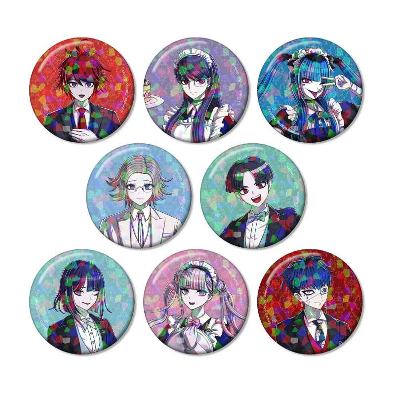 描き下ろし メイド&執事ver. トレーディングホログラム缶バッジ(単位/BOX)