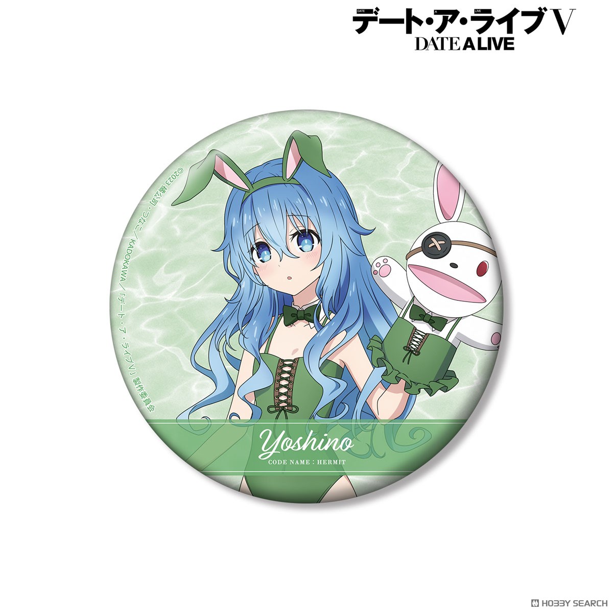 描き下ろし 四糸乃 水着バニーver. 100mm缶バッジ