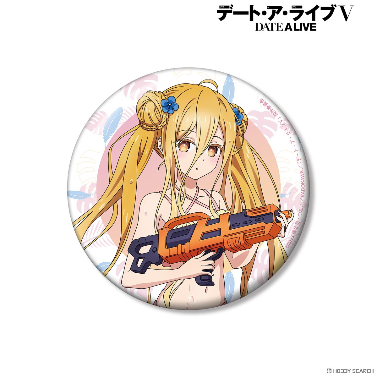 描き下ろし 星宮六喰 デート・ア・バカンスver. 100mm缶バッジ