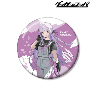 さくしゃ2さんイラスト 霧切響子 ペイントスタイルver. 100mm缶バッジ 2