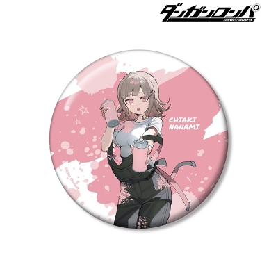 さくしゃ2さんイラスト 七海千秋 ペイントスタイルver. 100mm缶バッジ 2