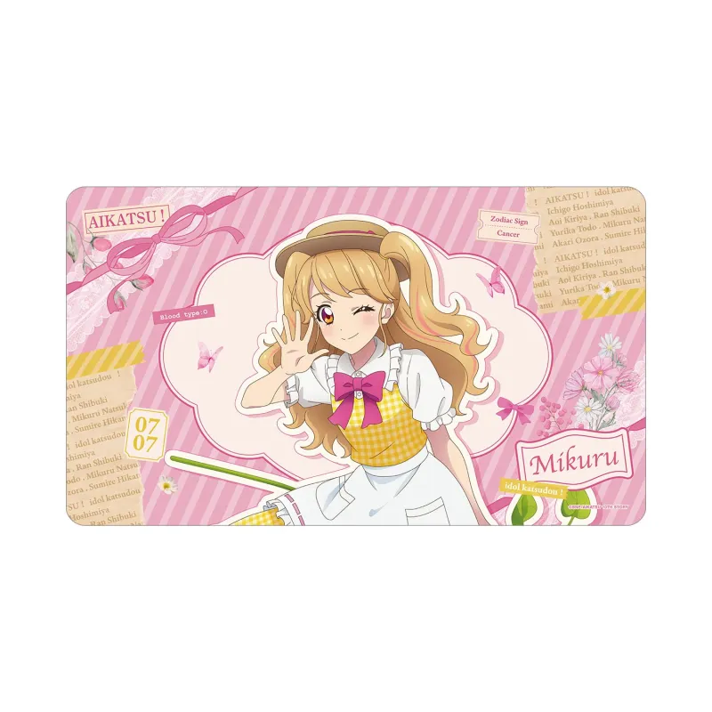描き下ろし 夏樹みくる カントリーワンピースver. マルチデスクマット